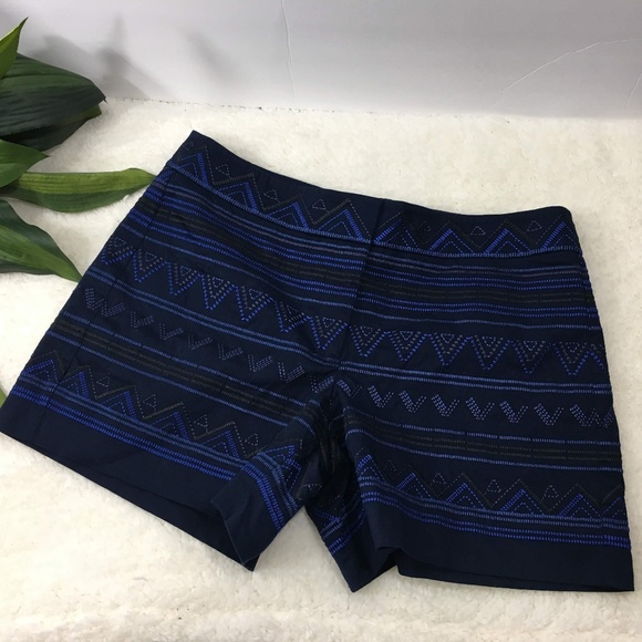 White House Black Market Pants - 💥3 for 25 WHBM Blue Black Shorts Size 8